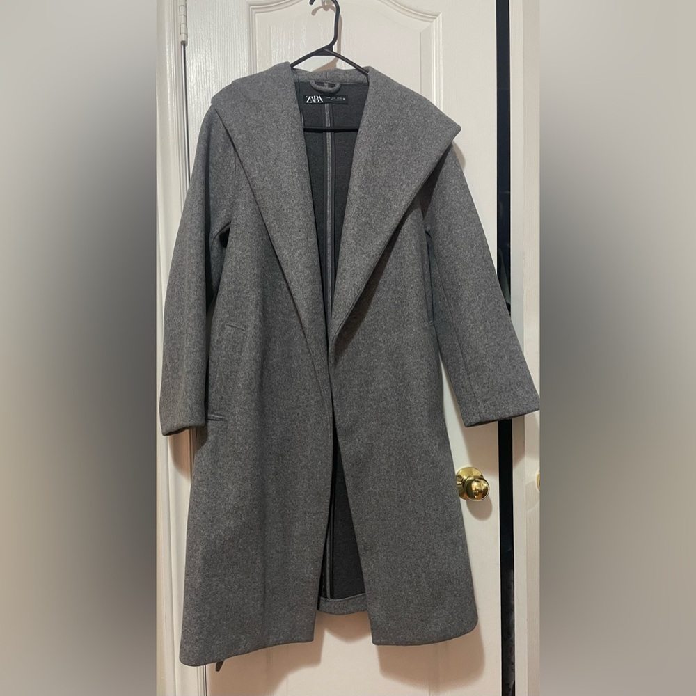Zara Women's Gray Coat